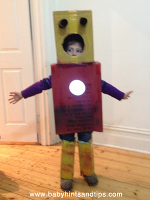 Robot Box Costume