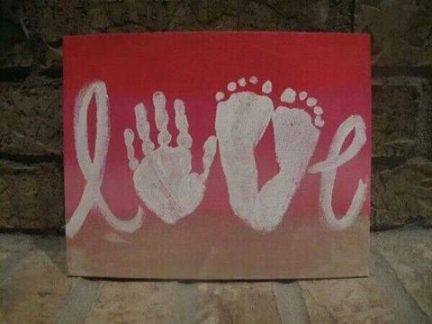 love hand and froot canvas