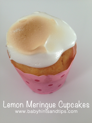 Lemon Meringue Cupcakes | Baby Hints & Tips