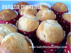 banana muffins recipe