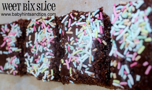Weetbix slice recipe - delicious recipe you can make out of pantry ingredients