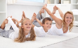 yoga for busy mums
